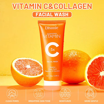 Disunia Vitamin C Amino Acid Facial Cleanser bottle