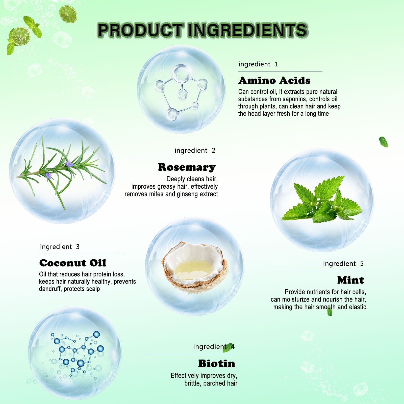 EELHOE Hair Essence – Key Ingredients Highlight