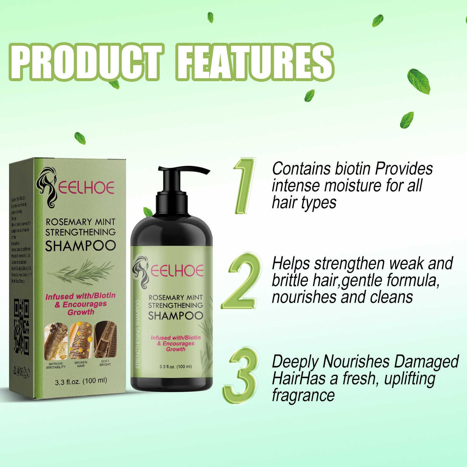 Thicker Hair Result – Before and After Using EELHOE Essence