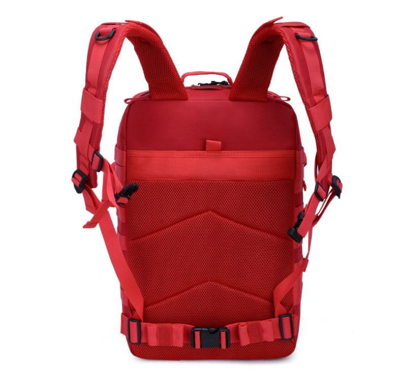 Red backpack