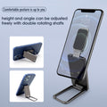 Phone stand with adjustable height and angle