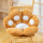 Cute Semi-Surrounded Paw Cushion – Plush Office Chair Floor Seat for Women & Teens