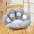 Cute Semi-Surrounded Paw Cushion – Plush Office Chair Floor Seat for Women & Teen