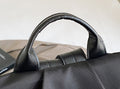 Close-up of a blackWomen’s Fashion Travel Backpack – Trendy Large Capacity PU Leather Bag

