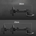 Black car phone holder with measurements