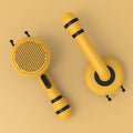 Little Bee Pet Needle Comb Cat Comb One Button Washing Artifact Pet Comb Hair Removal Pet Washing Brush Little Bee Pet Hair Removal Brush Comb - Gentle And Effective Grooming Tool For Dogs And Cats