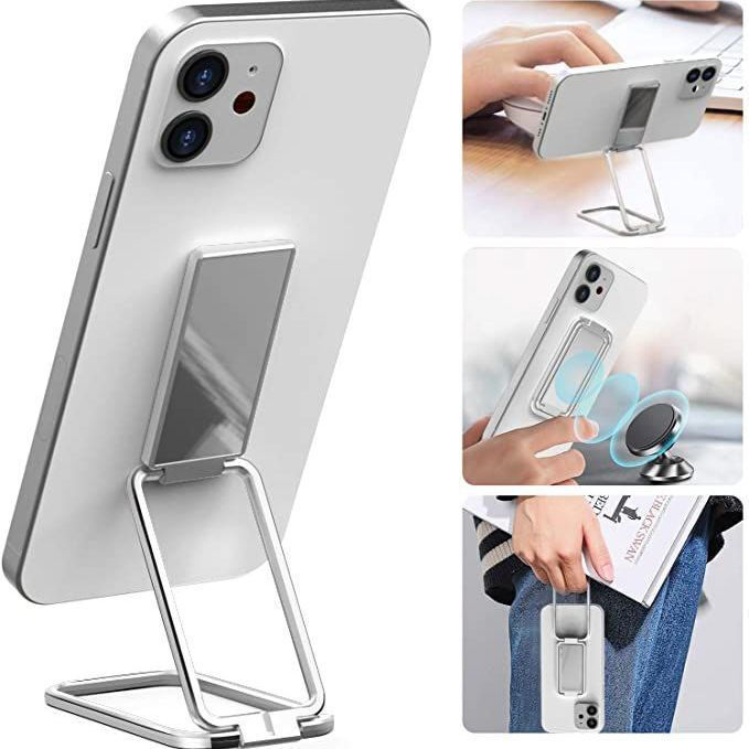 Phone stand with multiple uses 