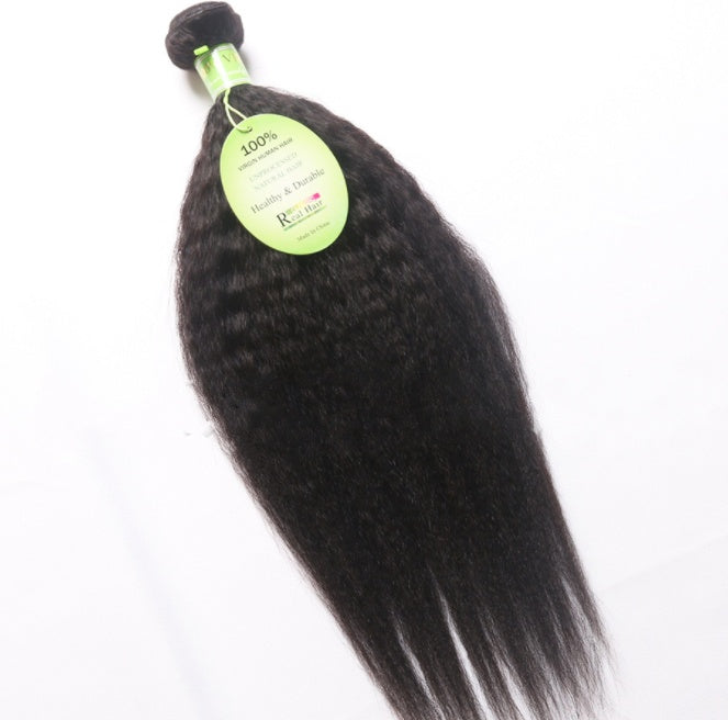 Brazil hair curtain wig Brazilian hair kinky Yaki straight