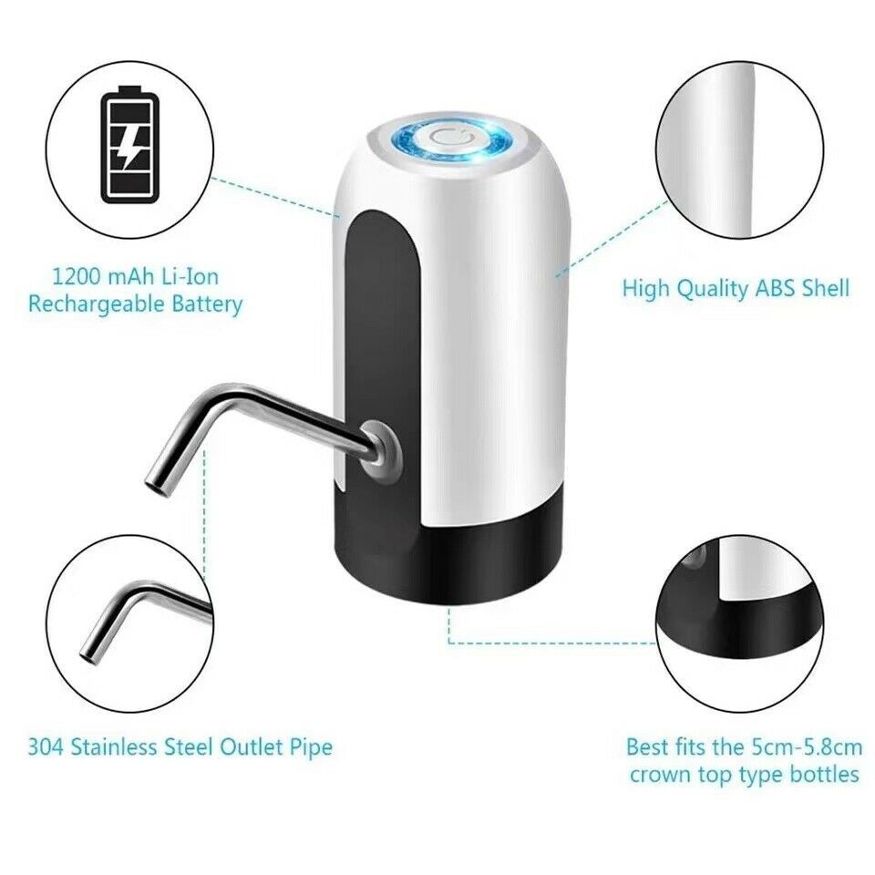 Water dispenser filling a glass with water