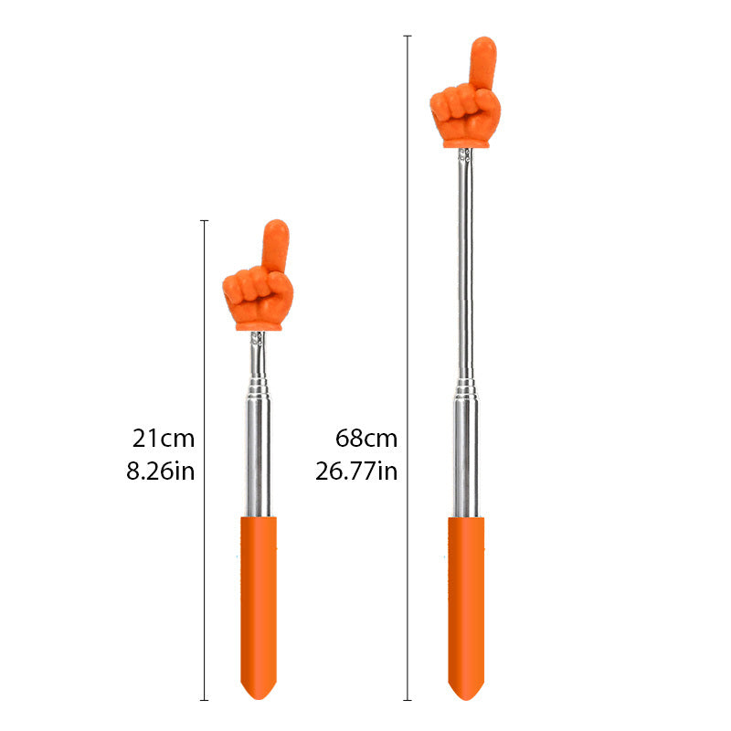 6-Piece Finger Pointer Teaching Kit – Multi-Color Retractable Pointers for Kids & Classroom Presentations
