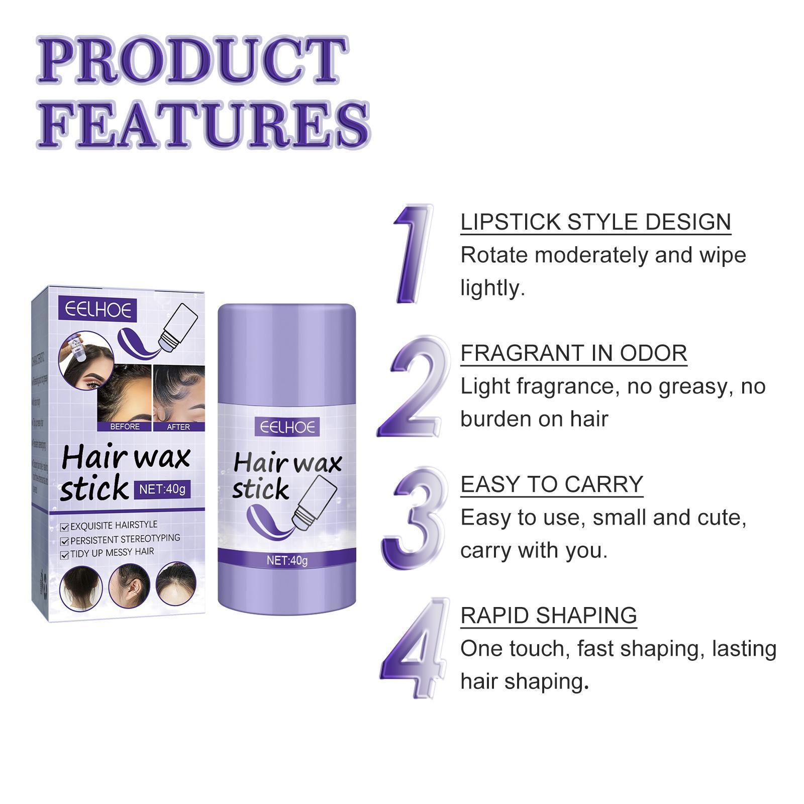 Non-Greasy Hair Styling Cream in Twist-Up Stick

