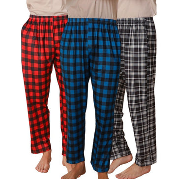 Ice Silk Fabric Single Stripe Pants Style, Pajamas