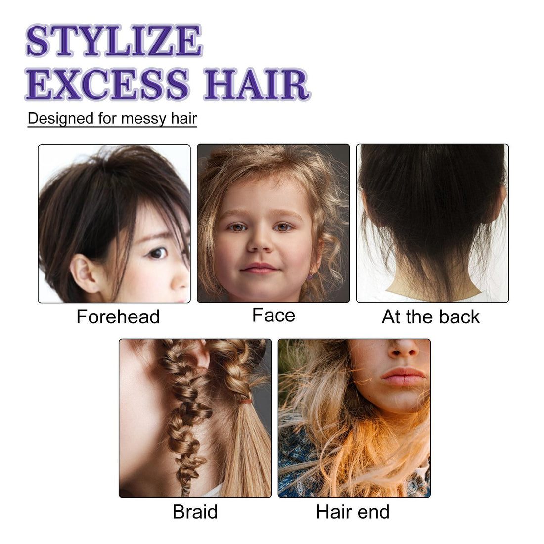 EELHOE Hair Wax Stick for Broken Hair Styling

