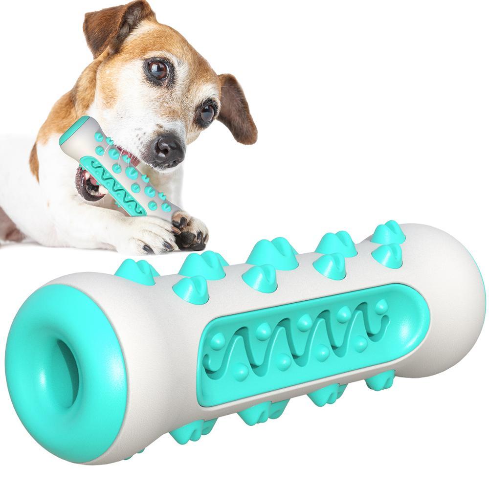 TPR toothbrush chew toy for aggressive chewers – textured for 360-degree teeth cleaning