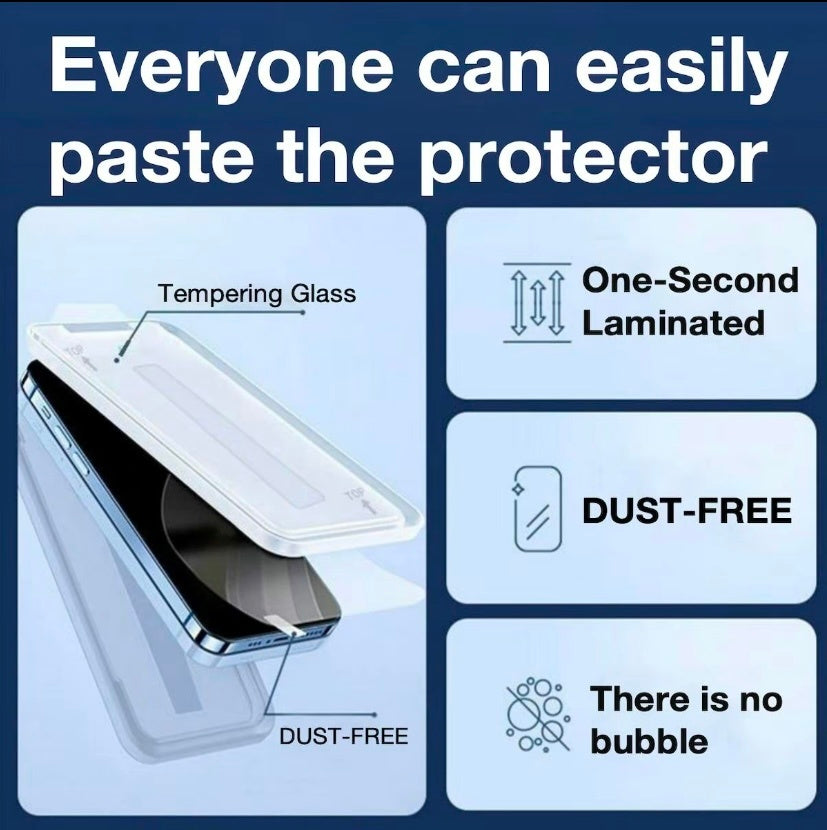 2-Pack Matte Screen Protector for iPhone 14/15 Plus, Pro, Pro Max – Anti-Glare, HD Clear, Anti-Fingerprint, Shatterproof