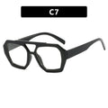 Black eyeglasses on a white background with 'C7' label above.