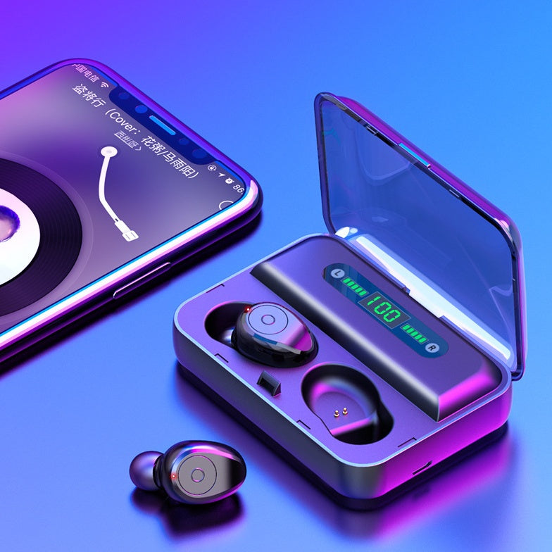 Wireless earbuds with charging case