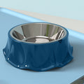 durable BPA-free stainless pet feeding bowl stable base