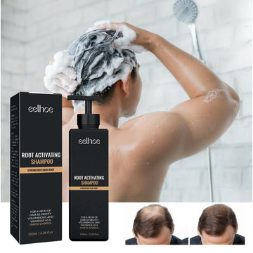 Root Activator Shampoo, Natural Hair Regrowth Shampoos, Unisex Hair, Hair Loss Treamments for Men & Women, Nourishing Long Lasting Hair Care For Darker & Thicker Hair