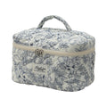stylish quilted cotton toiletry bags