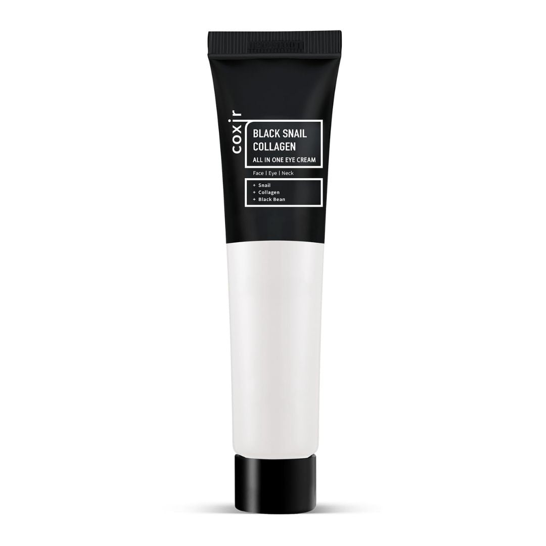Coxir Black Snail Collagen All In One Eye Cream jar 30 ml

