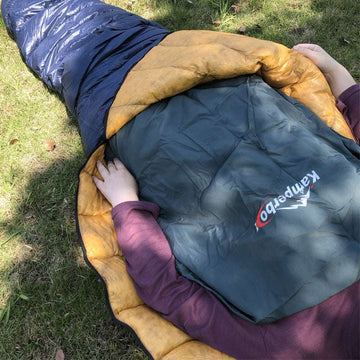 Kamperbox BK001-M Ultralight Sleeping Bag Liner – Compact Travel & Hotel Sleep Liner | 100% Polyester