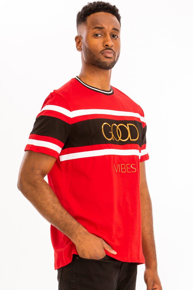 GOOD VIBES Graphic Tee WT8600 – 100% Cotton Unisex T-Shirt

