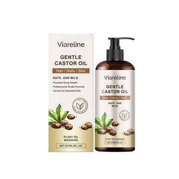 Viareline Coconut Care Oil – Gentle Castor‑Blend for Hair, Skin & Nails