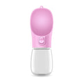 Pink pet water bottle