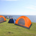 Single-person Single-layer Orange Tent