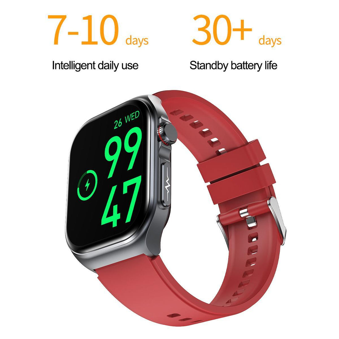 2.0" Smart Watch for Women & Men – Bluetooth Calling, 24/7 Heart Rate & Sleep Tracker, Waterproof Fitness Watch with Pedometer & Stylish Design