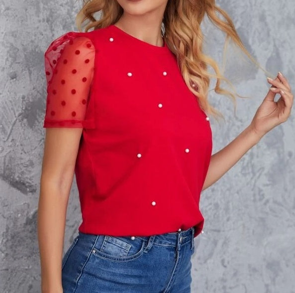 Women’s sleeveless casual fit top front view

