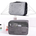 Waterproof Large Capacity Makeup Organizer – Opened with Compartments