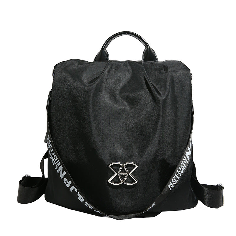 Black backpack Women’s Fashion Travel Backpack – Trendy Large Capacity PU Leather Bag

