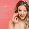 Almost Famous Makeup Blender w/ Rose Gold Stand