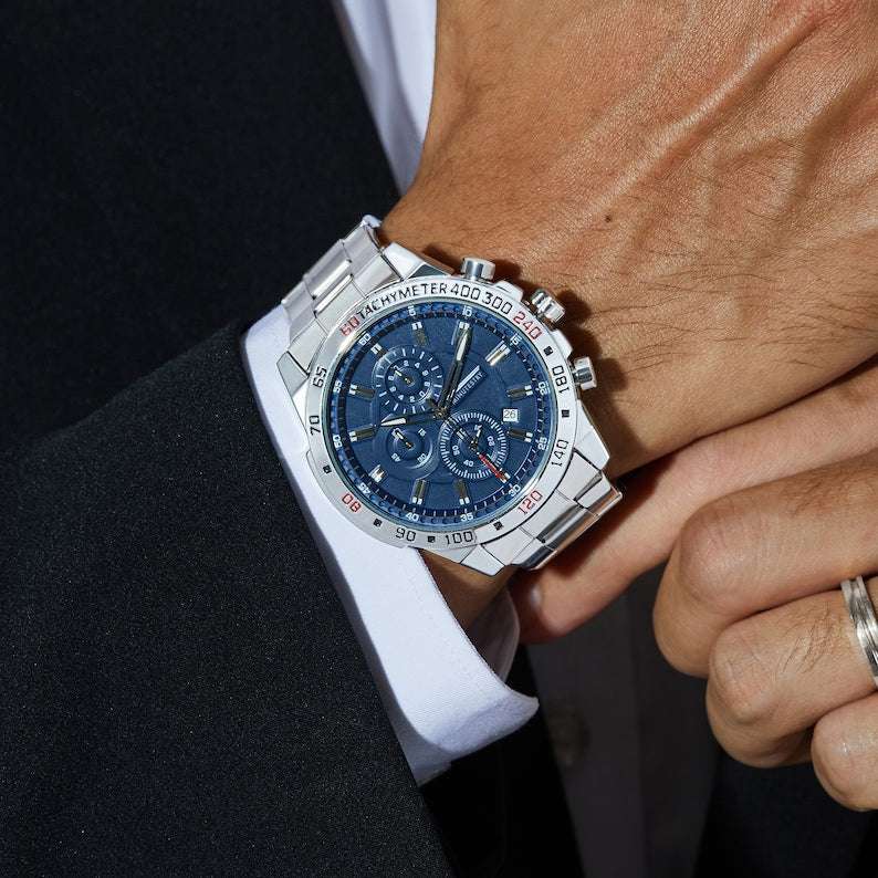 Personalized Mens Watch, Boyfriend Gift, Anniversary Gift