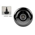Black security camera with small support bracket