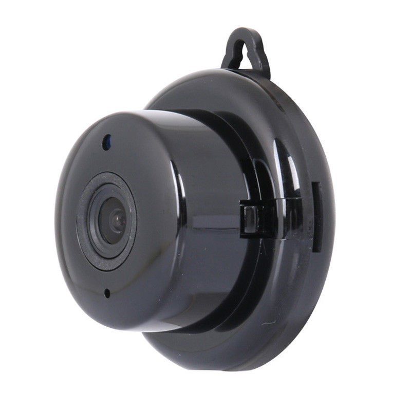 Black security camera 