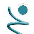 Anti-tangle fitness jump rope with ball bearings and cordless mode