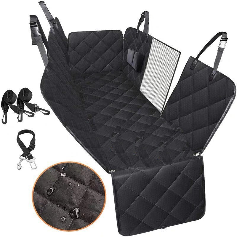 Dog Car Seat Cover Hammock – Waterproof Scratch-Proof Back Seat Protector - PrimeFlow