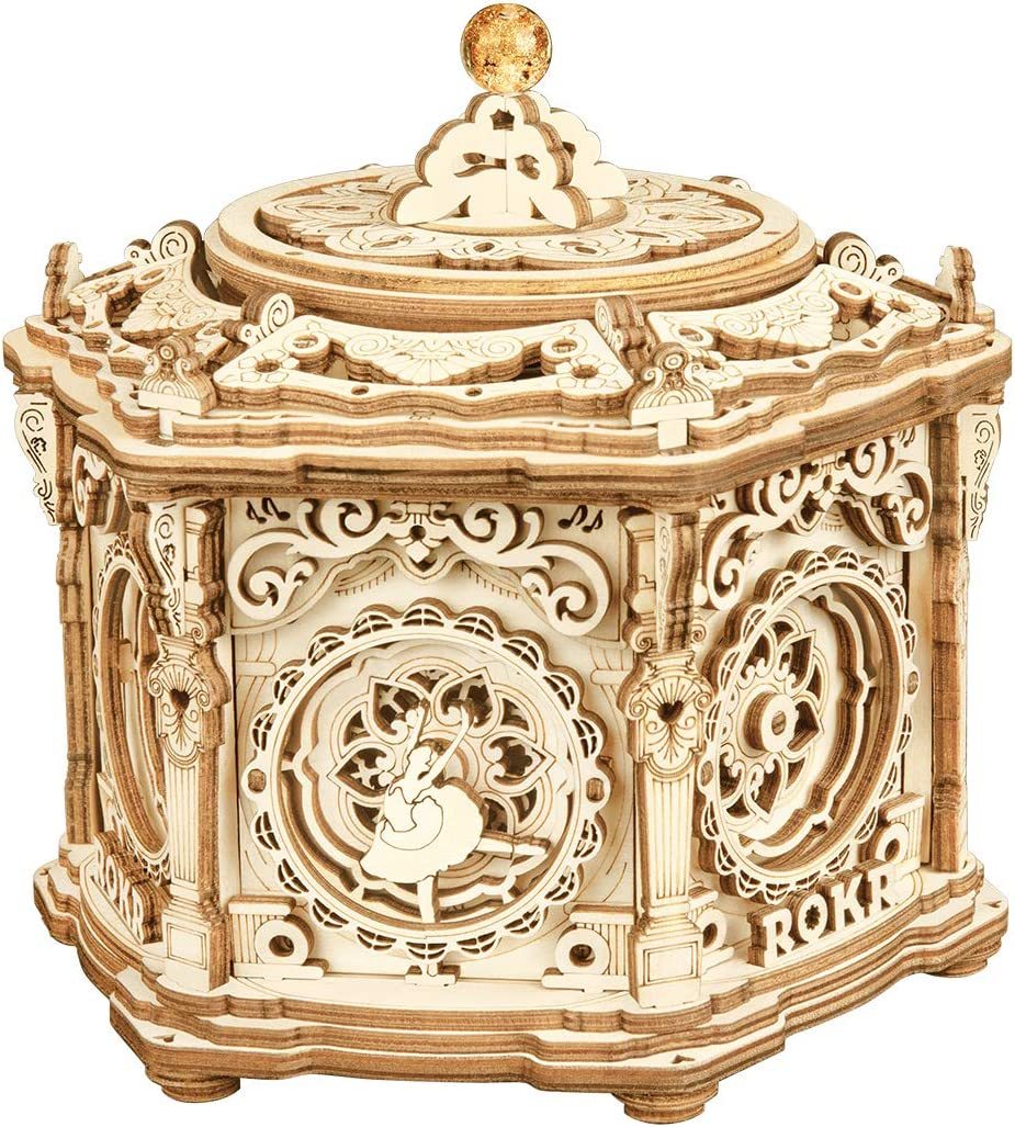 ROKR Secret Garden music box playing 'Swan Lake' melody