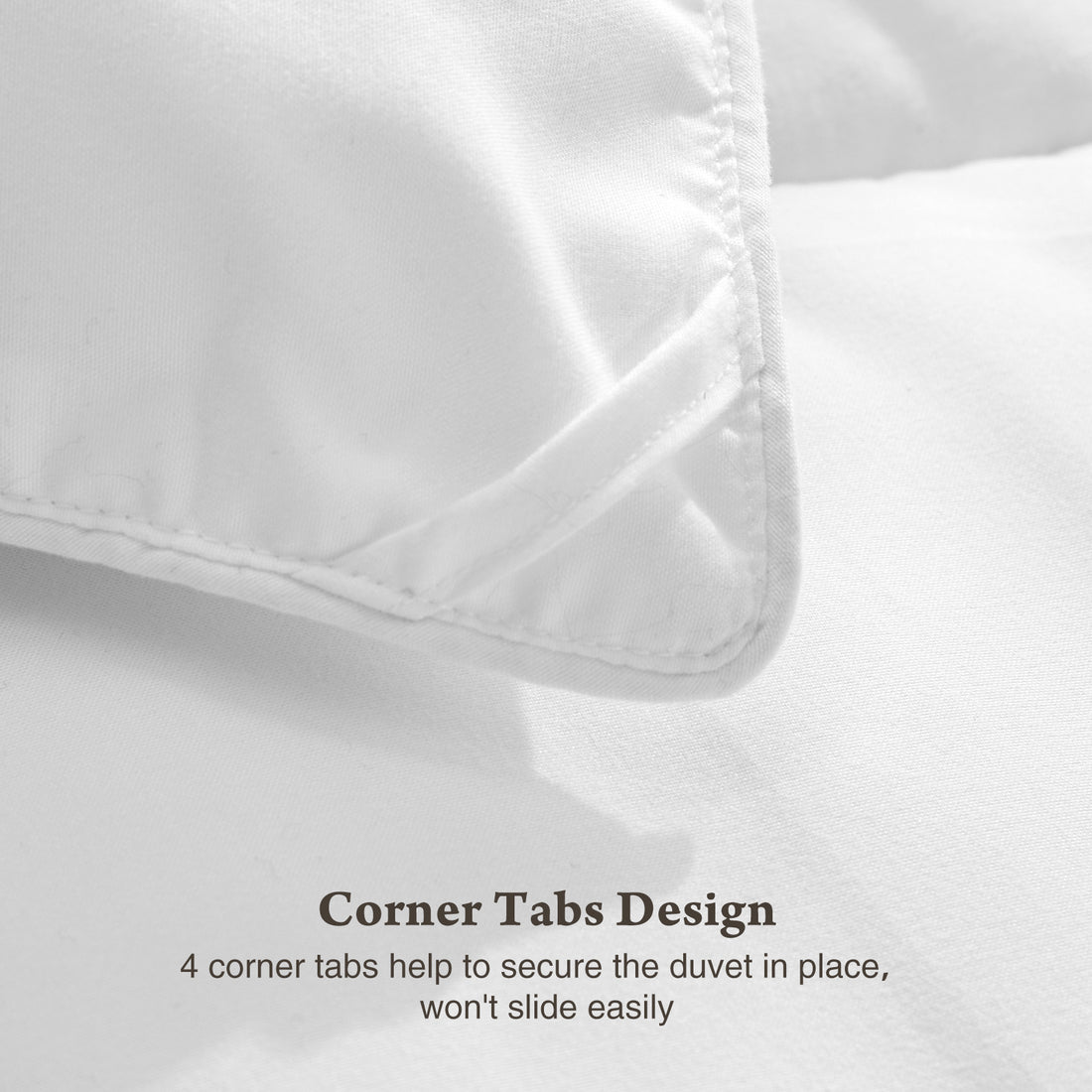 All-Season Down Comforter – Ultra-Soft Lightweight Duvet Insert for Queen & King Beds