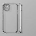 Clear phone case with side view