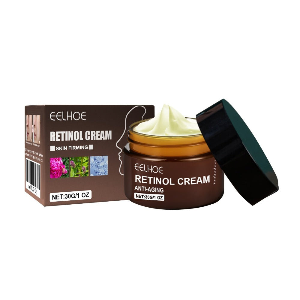Eelhoe Retinol Cream jar with packaging


