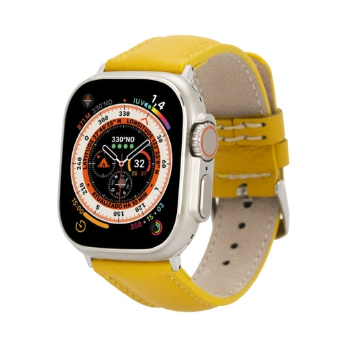 Jackson Genuine Leather Bands for Apple Watch 9, Ultra 2, SE & More – All Sizes