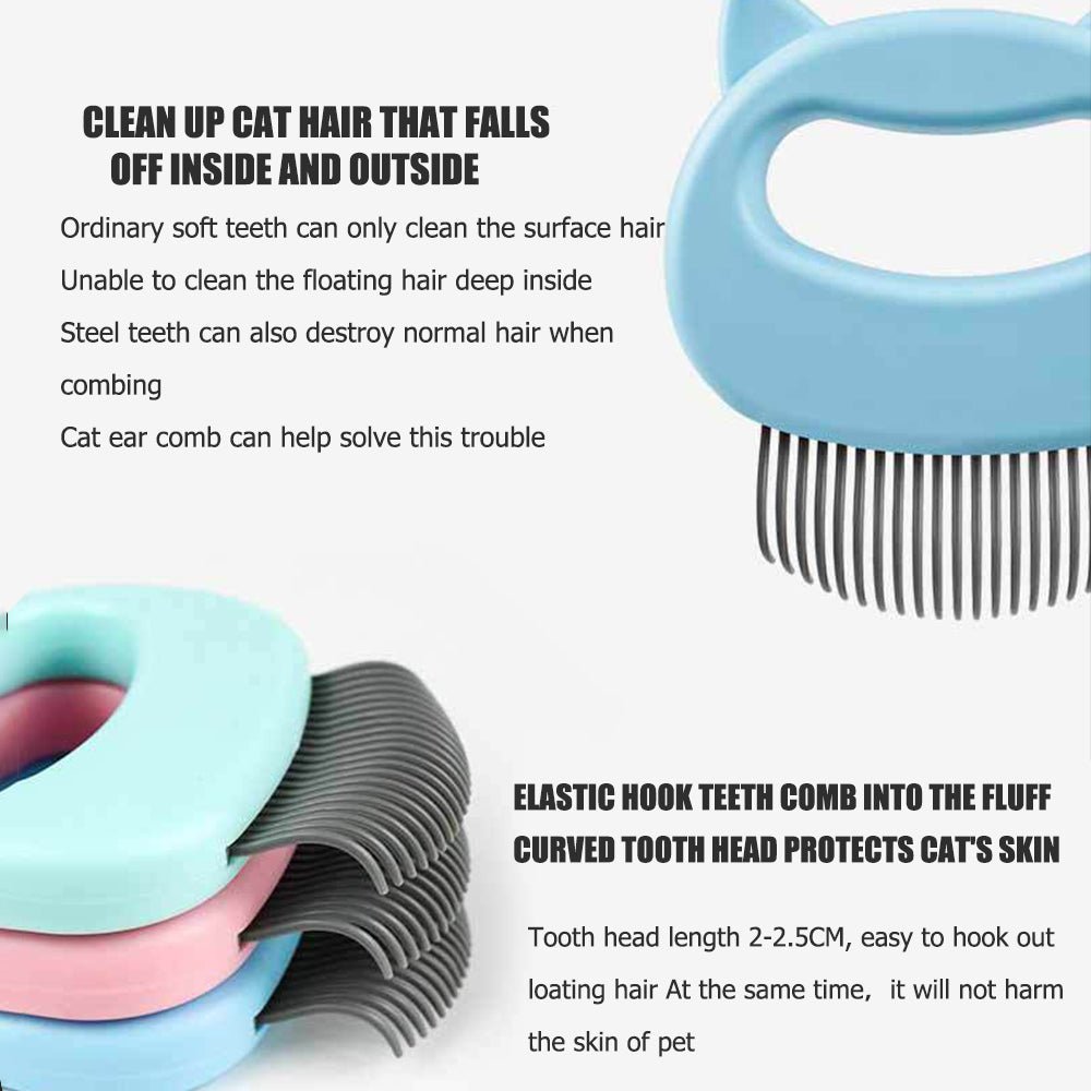 Pet Massage Brush – Silicone Grooming & Deshedding Tool - PrimeFlow