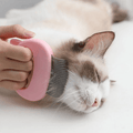 Pet Massage Brush – Silicone Grooming & Deshedding Tool - PrimeFlow