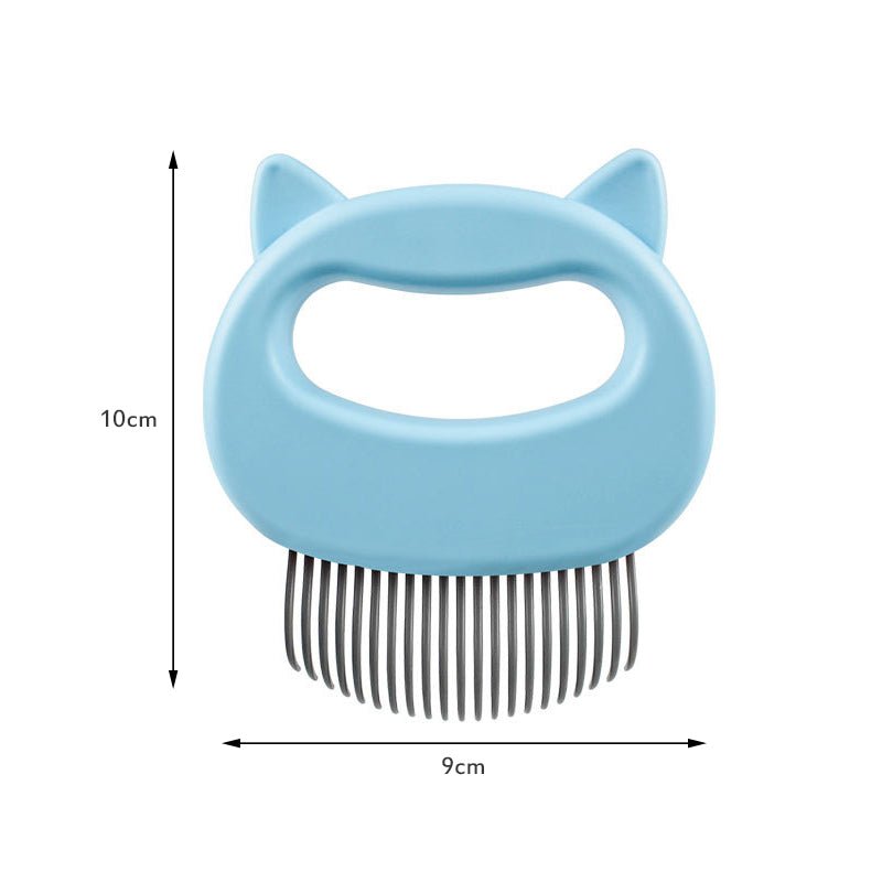 Pet Massage Brush – Silicone Grooming & Deshedding Tool - PrimeFlow