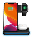 Ninja 15W 3-in-1 Fast Wireless Charging Station for Phone, Watch & Earbuds
