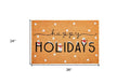 stain resistant coir doormat holiday welcome design